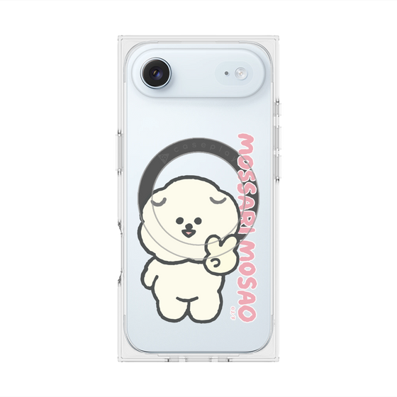 プレミアムスクエアケース with MagSafe［ もっさりもさお - ピスもさ ］