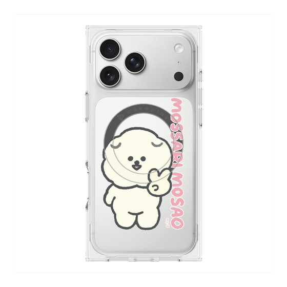 プレミアムスクエアケース with MagSafe［ もっさりもさお - ピスもさ ］