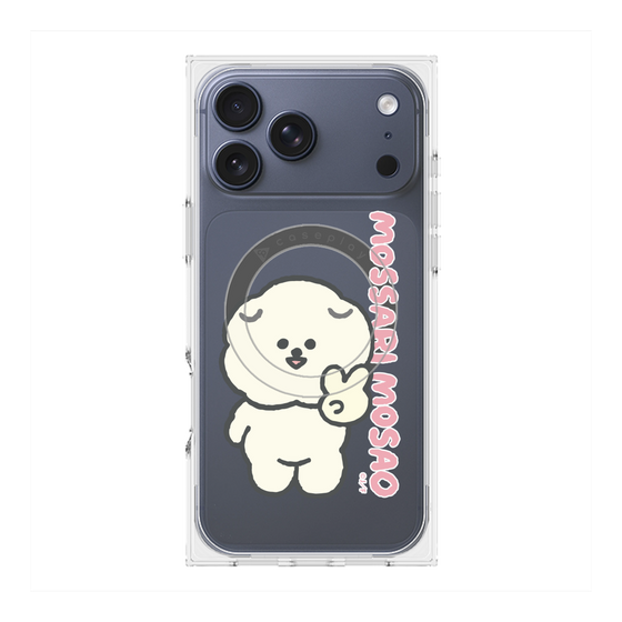 プレミアムスクエアケース with MagSafe［ もっさりもさお - ピスもさ ］