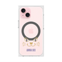 プレミアムスクエアケース with MagSafe［ ANNA SUI - フェイス - クリア ］