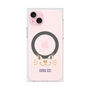 プレミアムスクエアケース with MagSafe［ ANNA SUI - フェイス - クリア ］