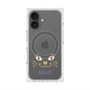 プレミアムスクエアケース with MagSafe［ ANNA SUI - フェイス - クリア ］