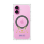 プレミアムスクエアケース with MagSafe［ ANNA SUI - フェイス - クリア ］
