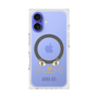 プレミアムスクエアケース with MagSafe［ ANNA SUI - フェイス - クリア ］