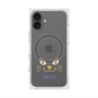 プレミアムスクエアケース with MagSafe［ ANNA SUI - フェイス - クリア ］