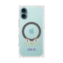 プレミアムスクエアケース with MagSafe［ ANNA SUI - フェイス - クリア ］