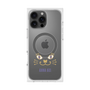 プレミアムスクエアケース with MagSafe［ ANNA SUI - フェイス - クリア ］