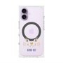 プレミアムスクエアケース with MagSafe［ ANNA SUI - フェイス - クリア ］