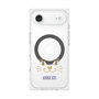プレミアムスクエアケース with MagSafe［ ANNA SUI - フェイス - クリア ］