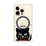 プレミアムスクエアケース with MagSafe［ ANNA SUI - TITIとスター - クリア ］