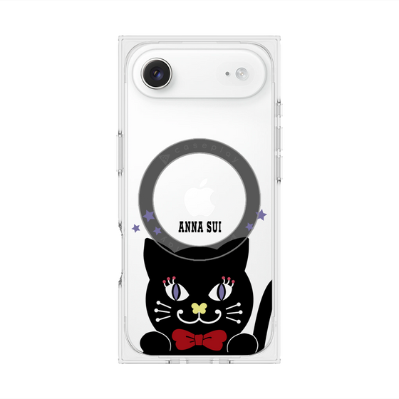 プレミアムスクエアケース with MagSafe［ ANNA SUI - TITIとスター - クリア ］
