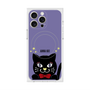 プレミアムスクエアケース with MagSafe［ ANNA SUI - TITIとスター - パープル ］