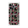 プレミアムスクエアケース with MagSafe［ ANNA SUI - クローバーフラワー ］