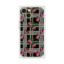 プレミアムスクエアケース with MagSafe［ ANNA SUI - クローバーフラワー ］