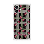 プレミアムスクエアケース with MagSafe［ ANNA SUI - クローバーフラワー ］