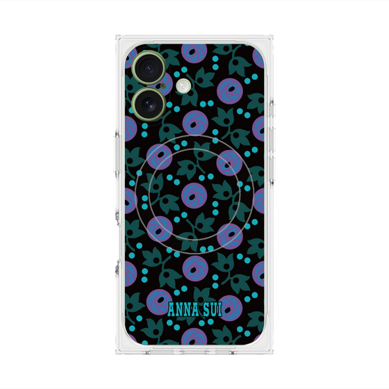 プレミアムスクエアケース with MagSafe［ ANNA SUI - オーキッド ］