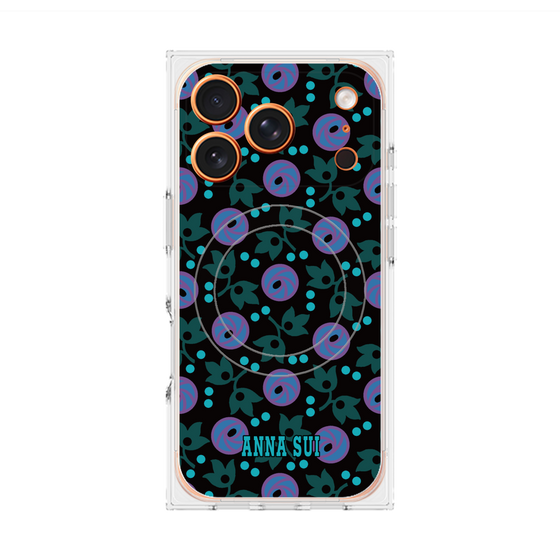 プレミアムスクエアケース with MagSafe［ ANNA SUI - オーキッド ］