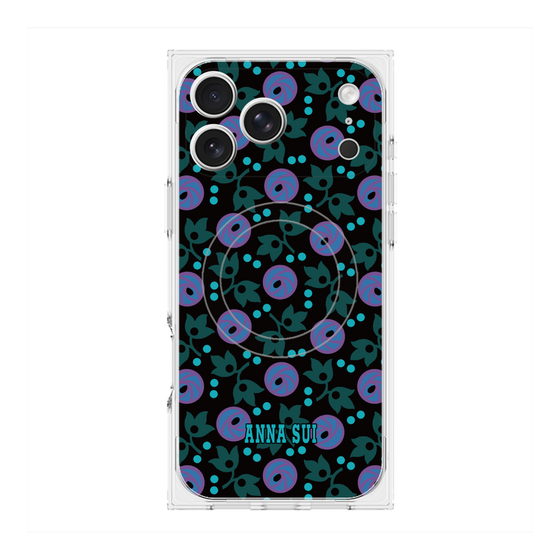 プレミアムスクエアケース with MagSafe［ ANNA SUI - オーキッド ］