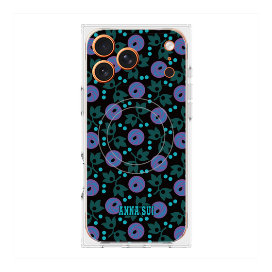 プレミアムスクエアケース with MagSafe［ ANNA SUI - オーキッド ］