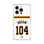 プレミアムスクエアケース with MagSafe［ 読売ジャイアンツ - #104 NOGAMI - ホーム ］