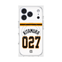 プレミアムスクエアケース with MagSafe［ 読売ジャイアンツ - #027 KITAMURA - ホーム ］