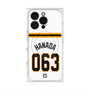 プレミアムスクエアケース with MagSafe［ 読売ジャイアンツ - #063 HANADA - ホーム ］