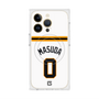 プレミアムスクエアケース with MagSafe［ 読売ジャイアンツ - #0 MASUDA - ホーム ］