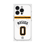 プレミアムスクエアケース with MagSafe［ 読売ジャイアンツ - #0 MASUDA - ホーム ］