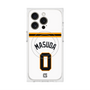 プレミアムスクエアケース with MagSafe［ 読売ジャイアンツ - #0 MASUDA - ホーム ］