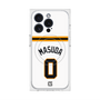 プレミアムスクエアケース with MagSafe［ 読売ジャイアンツ - #0 MASUDA - ホーム ］