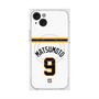 プレミアムスクエアケース with MagSafe［ 読売ジャイアンツ - #9 MATSUMOTO - ホーム ］