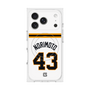 プレミアムスクエアケース with MagSafe［ 読売ジャイアンツ - #43 NORIMOTO - ホーム ］