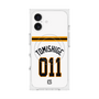 プレミアムスクエアケース with MagSafe［ 読売ジャイアンツ - #011 TOMISHIGE - ホーム ］