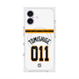 プレミアムスクエアケース with MagSafe［ 読売ジャイアンツ - #011 TOMISHIGE - ホーム ］
