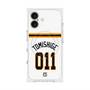 プレミアムスクエアケース with MagSafe［ 読売ジャイアンツ - #011 TOMISHIGE - ホーム ］