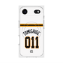 プレミアムスクエアケース with MagSafe［ 読売ジャイアンツ - #011 TOMISHIGE - ホーム ］