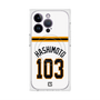 プレミアムスクエアケース with MagSafe［ 読売ジャイアンツ - #103 HASHIMOTO - ホーム ］