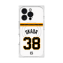 プレミアムスクエアケース with MagSafe［ 読売ジャイアンツ - #38 OKADA - ホーム ］