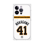 プレミアムスクエアケース with MagSafe［ 読売ジャイアンツ - #41 NAKAGAWA - ホーム ］