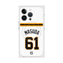 プレミアムスクエアケース with MagSafe［ 読売ジャイアンツ - #61 MASUDA - ホーム ］