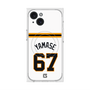 プレミアムスクエアケース with MagSafe［ 読売ジャイアンツ - #67 YAMASE - ホーム ］