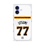 プレミアムスクエアケース with MagSafe［ 読売ジャイアンツ - #77 UTSUMI - ホーム ］