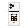 プレミアムスクエアケース with MagSafe［ 読売ジャイアンツ - #86 WHEELER - ホーム ］