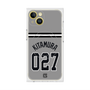 プレミアムスクエアケース with MagSafe［ 読売ジャイアンツ - #027 KITAMURA - ビジター ］