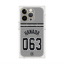 プレミアムスクエアケース with MagSafe［ 読売ジャイアンツ - #063 HANADA - ビジター ］