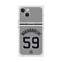 プレミアムスクエアケース with MagSafe［ 読売ジャイアンツ - #59 WAKABAYASHI - ビジター ］
