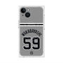 プレミアムスクエアケース with MagSafe［ 読売ジャイアンツ - #59 WAKABAYASHI - ビジター ］