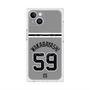 プレミアムスクエアケース with MagSafe［ 読売ジャイアンツ - #59 WAKABAYASHI - ビジター ］