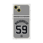 プレミアムスクエアケース with MagSafe［ 読売ジャイアンツ - #59 WAKABAYASHI - ビジター ］
