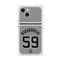 プレミアムスクエアケース with MagSafe［ 読売ジャイアンツ - #59 WAKABAYASHI - ビジター ］